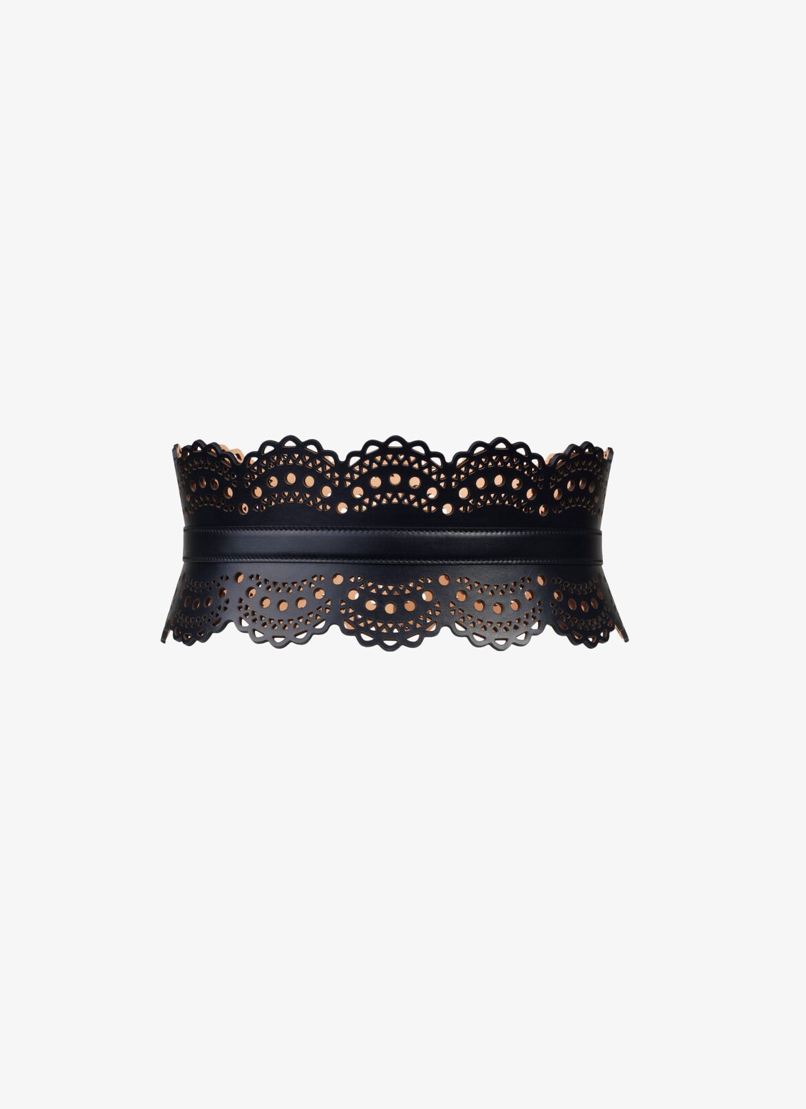 Cintura A Vita Alta  ALAÏA CINTURA A VITA ALTA  BLU NOTTE